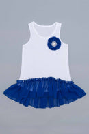 Hi-Lo Tank Top - Girls-Girls Sleeveless Fancy Tops-3-White-JadeMoghul Inc.