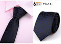 high quality man's tie 6 cm skinny ties Wedding dress neckties for men plaid cravate business pour homme rouge slim 2017-11-JadeMoghul Inc.