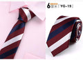 high quality man's tie 6 cm skinny ties Wedding dress neckties for men plaid cravate business pour homme rouge slim 2017-19-JadeMoghul Inc.