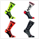 High Quality Professional Sport Socks - Breathable Outdoor Footwear-Red-JadeMoghul Inc.