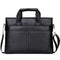 High Quality PU Leather Brand Mens Briefcase Classic Business Leather Men Handbag-Black-China-JadeMoghul Inc.