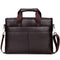 High Quality PU Leather Brand Mens Briefcase Classic Business Leather Men Handbag-Brown-China-JadeMoghul Inc.