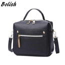 High Quality PU Leather Women handbag Small Women Messenger Bag Female Shoulder Bag Fashion Women Bags-black-JadeMoghul Inc.