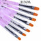HNM 7pcs/lot Nail Art Brush Pens Nail Brushes UV Gel Nail Polish Painting Drawing Brushes set Manicure Tools Set Kit--JadeMoghul Inc.