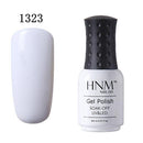 HNM 8ml UV Gel Nail Polish Pure Colors Nail Gel Lacquer Lucky Gel Polish Soak Off Gel Varnish Gelpolish Semi Permanent Gellak-1323-JadeMoghul Inc.