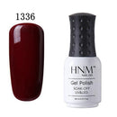 HNM 8ml UV Gel Nail Polish Pure Colors Nail Gel Lacquer Lucky Gel Polish Soak Off Gel Varnish Gelpolish Semi Permanent Gellak-1336-JadeMoghul Inc.