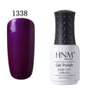 HNM 8ml UV Gel Nail Polish Pure Colors Nail Gel Lacquer Lucky Gel Polish Soak Off Gel Varnish Gelpolish Semi Permanent Gellak-1338-JadeMoghul Inc.