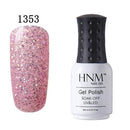 HNM 8ml UV Gel Nail Polish Pure Colors Nail Gel Lacquer Lucky Gel Polish Soak Off Gel Varnish Gelpolish Semi Permanent Gellak-1353-JadeMoghul Inc.