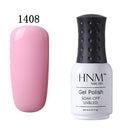 HNM 8ml UV Gel Nail Polish Pure Colors Nail Gel Lacquer Lucky Gel Polish Soak Off Gel Varnish Gelpolish Semi Permanent Gellak-1408-JadeMoghul Inc.