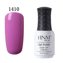 HNM 8ml UV Gel Nail Polish Pure Colors Nail Gel Lacquer Lucky Gel Polish Soak Off Gel Varnish Gelpolish Semi Permanent Gellak-1410-JadeMoghul Inc.