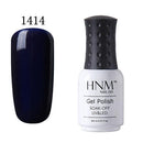 HNM 8ml UV Gel Nail Polish Pure Colors Nail Gel Lacquer Lucky Gel Polish Soak Off Gel Varnish Gelpolish Semi Permanent Gellak-1414-JadeMoghul Inc.
