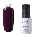HNM 8ml UV Gel Nail Polish Pure Colors Nail Gel Lacquer Lucky Gel Polish Soak Off Gel Varnish Gelpolish Semi Permanent Gellak-1417-JadeMoghul Inc.