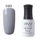 HNM 8ml UV Gel Nail Polish Pure Colors Nail Gel Lacquer Lucky Gel Polish Soak Off Gel Varnish Gelpolish Semi Permanent Gellak-1441-JadeMoghul Inc.
