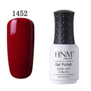 HNM 8ml UV Gel Nail Polish Pure Colors Nail Gel Lacquer Lucky Gel Polish Soak Off Gel Varnish Gelpolish Semi Permanent Gellak-1452-JadeMoghul Inc.
