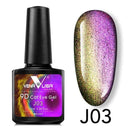 Nail Ideas Holographic Effect UV Gel Nail Polish Lacquer Varnish