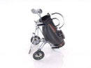 Home Decor Accent Decor - 6.5" x 8" x 10" Black Golf Bag HomeRoots