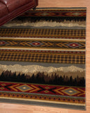 Home Decor Accent Decor - 6 x 86" x 0.4" Multi Polypropylene Area Ru HomeRoots