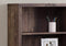 Home Decor Bookshelf Decor - 11'.75" x 23'.75" x 47'.5" Brown, Particle Board, Adjustable Shelves - Bookshelf HomeRoots