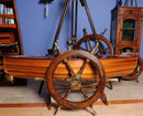 Home Decor Cheap Home Decor - 30" x 30" x 2" Ship Wheel HomeRoots
