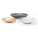 Home Decor Decoration - 21.7" X 21.7" X 3.9" 3 Pcs Multicolor Plates HomeRoots