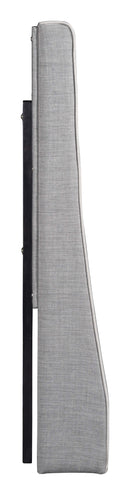 Home Decor Decoration - 61.4" x 9.6" x 47.6" Gray, Rubberwood, Age Full HomeRoots