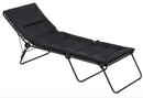 Home Decor Decoration Ideas - 28.3'' X 83.9'' X 27.6'' Acier Steel Air comfort Sunbed HomeRoots