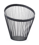 Home Decor Decorative Bowl - 9.8" x 7.9" x 8.5" Black, Steel, Bowl HomeRoots