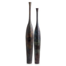 Home Decor Decorative Glass Bottles - 6" x 6" x 53" Cobolt Blue, Large - Tall Bottle HomeRoots