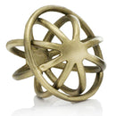 Home Decor Decorative Spheres - 6" x 6" x 5" Bronze/Gold - Small Sphere HomeRoots