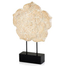 Home Decor Dining Room Decor - 3.5" x 15" x 22" White Rose - Carved Flower HomeRoots