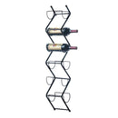 Modern Living Room Decor Chevron Wall Wine Holder