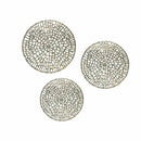 Home Decor Home Decor - 20" X 20" Antiqued Discs (Set of 3) HomeRoots