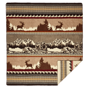 Home Decor Home Decor - 82" x 93" Mountain Blanket HomeRoots