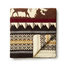 Home Decor Home Decor - 82" x 93" Mountain Blanket HomeRoots