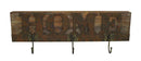 Home Decor Home Decorator's Collection - 1" x 23" x 20" Brown, Wooden - Plaque HomeRoots