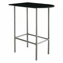 Home Decor Interior Decoration - 23.75" x 35.5" x 41" Black, Silver, Mdf, Metal - Home Bar HomeRoots