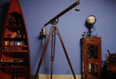 Home Decor Living Room Decor - 2.6" x 40" x 58" Telescope with Stand HomeRoots