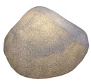 Home Decor Outdoor Decor - 1" x 17" x 12" Sandstone, Polished with Light And Glass Pieces - Outdoor Stone HomeRoots