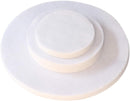 Home Essentials Home Essentials - 12-10", 24-6", 12-4.5" Soft White, Dish Separator Pads, Felt Plate Dividers Set of 48 HomeRoots