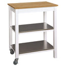 Home Essentials Kitchen Island Ideas - 30" X 20" X 36" White Ultimate Kitchen Island HomeRoots