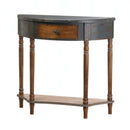 Home & Garden Gifts Coffee Table Decor Wood Half Moon Hall Table Koehler