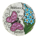 DIY Garden Decor Pink Butterfly Garden Stepping Stone