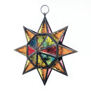 Lantern Lights Multi Faceted Colorful Star Lantern