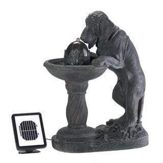 Home Decor Ideas Thirsty Dog Solar Fountain (Incl. Pump)