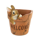 Home & Garden Modern Living Room Decor Welcoming Bunny Planter Koehler