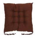 Home Office Decor Comfortable Cotton Seat Cushion Winter Office Bar Chair Back Seat Cushions Sofa Pillow Buttocks Chair Cushion-Coffee-JadeMoghul Inc.
