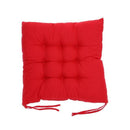 Home Office Decor Comfortable Cotton Seat Cushion Winter Office Bar Chair Back Seat Cushions Sofa Pillow Buttocks Chair Cushion-Deep red-JadeMoghul Inc.