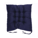 Home Office Decor Comfortable Cotton Seat Cushion Winter Office Bar Chair Back Seat Cushions Sofa Pillow Buttocks Chair Cushion-Navy blue-JadeMoghul Inc.
