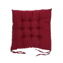 Home Office Decor Comfortable Cotton Seat Cushion Winter Office Bar Chair Back Seat Cushions Sofa Pillow Buttocks Chair Cushion-Wine red-JadeMoghul Inc.