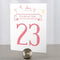 Homespun Charm Table Number Numbers 85-96 Blissful (Pack of 12)-Table Planning Accessories-Classical Green-25-36-JadeMoghul Inc.